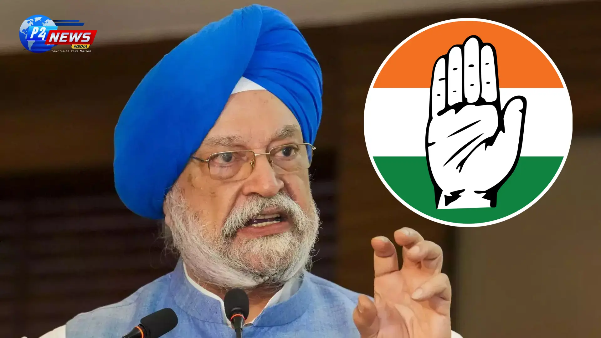 'Congress Makes Bold Promises But Fails to Deliver, Says Hardeep Puri in NDTV Interview