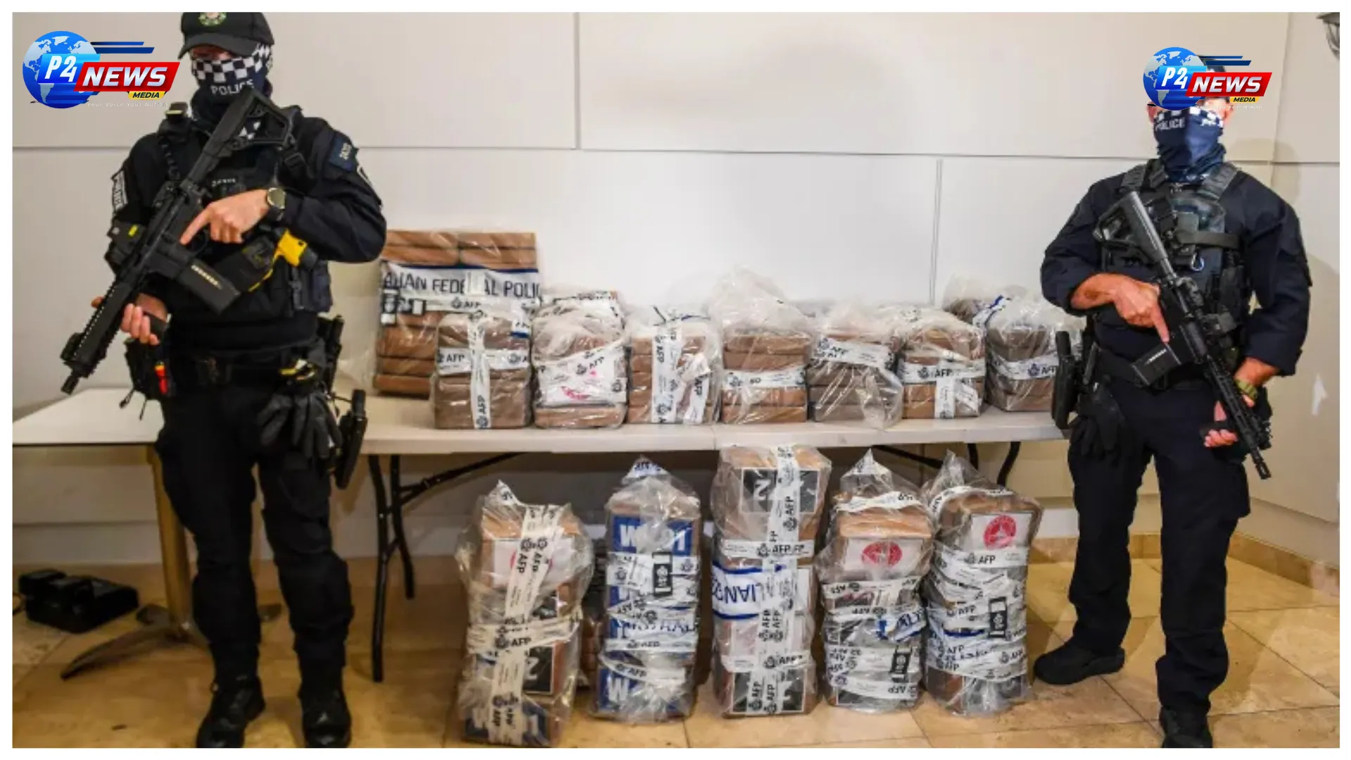 Australian Federal Police Execute Historic Drug Bust, Arresting 13 in Major Cocaine Operation