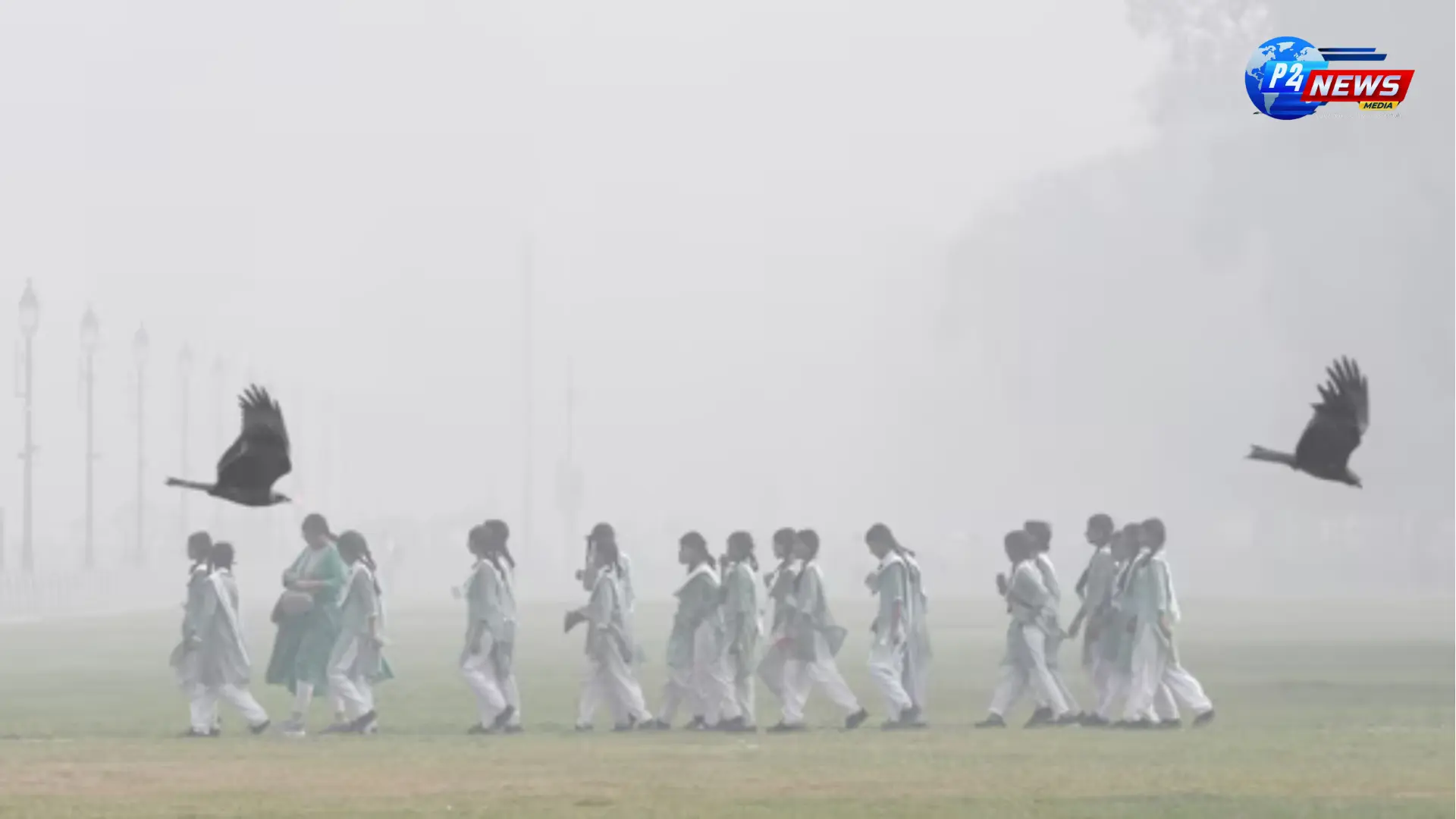 Delhi's Air Quality Crisis: Severe AQI Forces Schools Online Amid Low Visibility