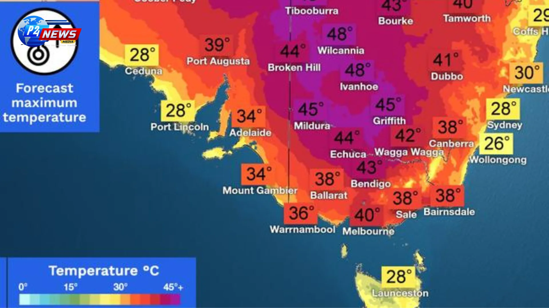 'Heatwave Alert: Australia Braces for Scorching Temperatures and Severe Weather'