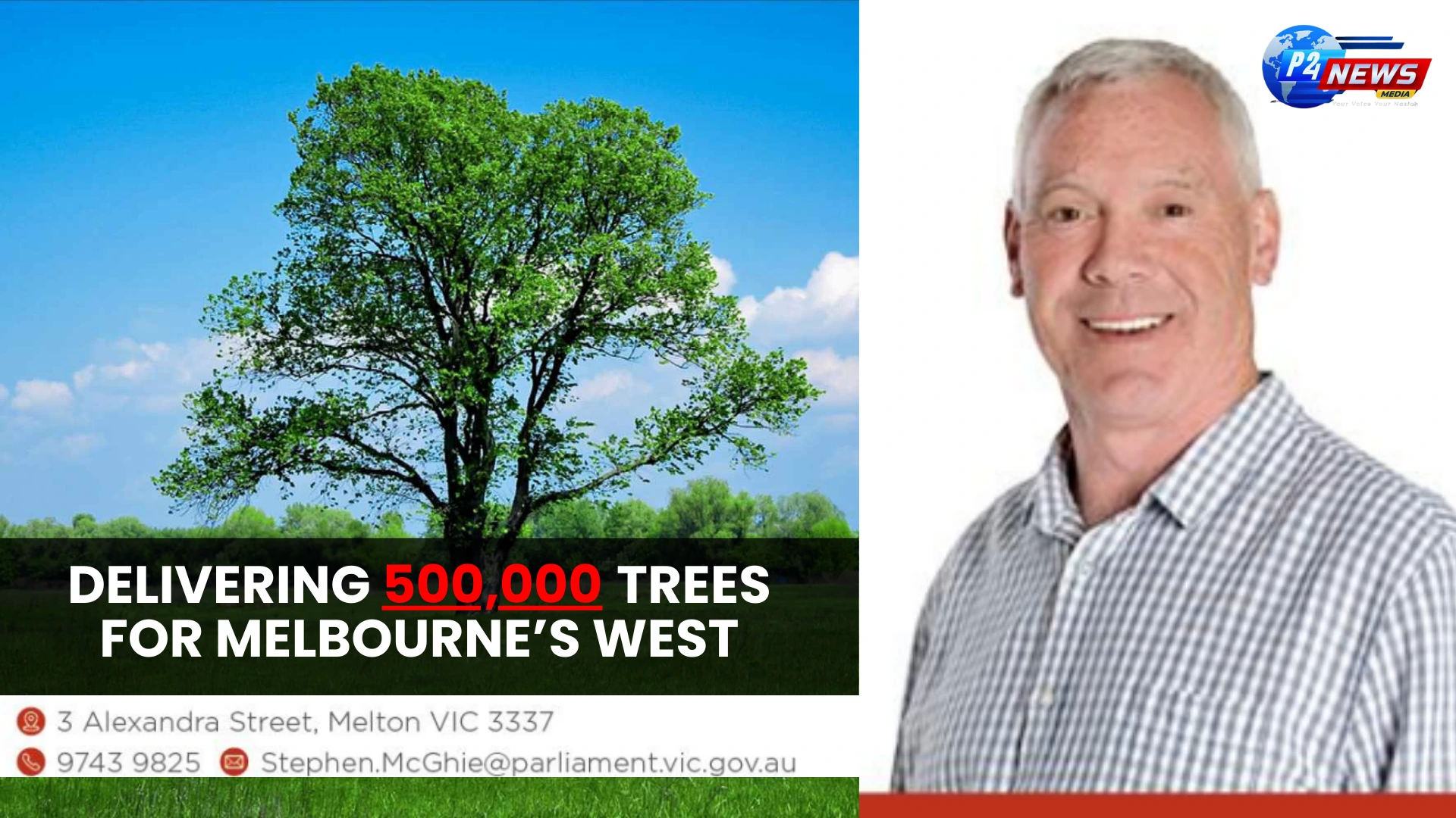 Allan Labor Government Unveils Plan to Plant 500,000 Trees in Melbourne’s West for a Cooler, Greener Future