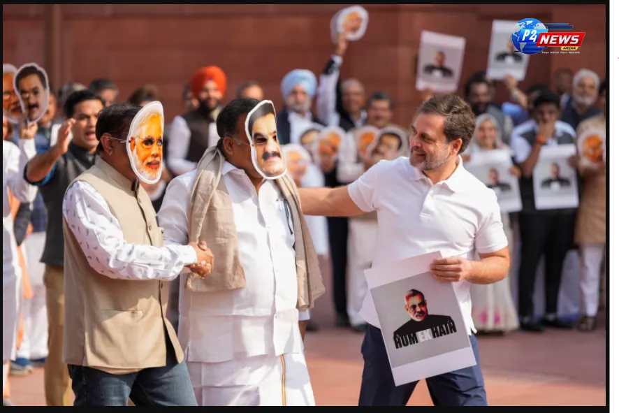 Congress Unleashes Unprecedented Tactics in Parliament Protests Against Adani: A Game-Changing Political Move?