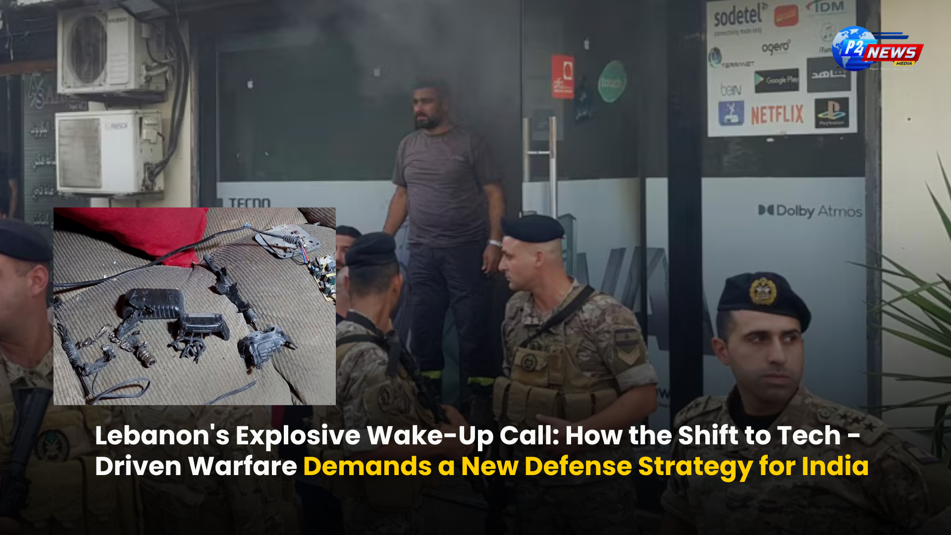 Lebanon's Explosive Wake-Up Call: How the Shift to Tech-Driven Warfare Demands a New Defense Strategy for India