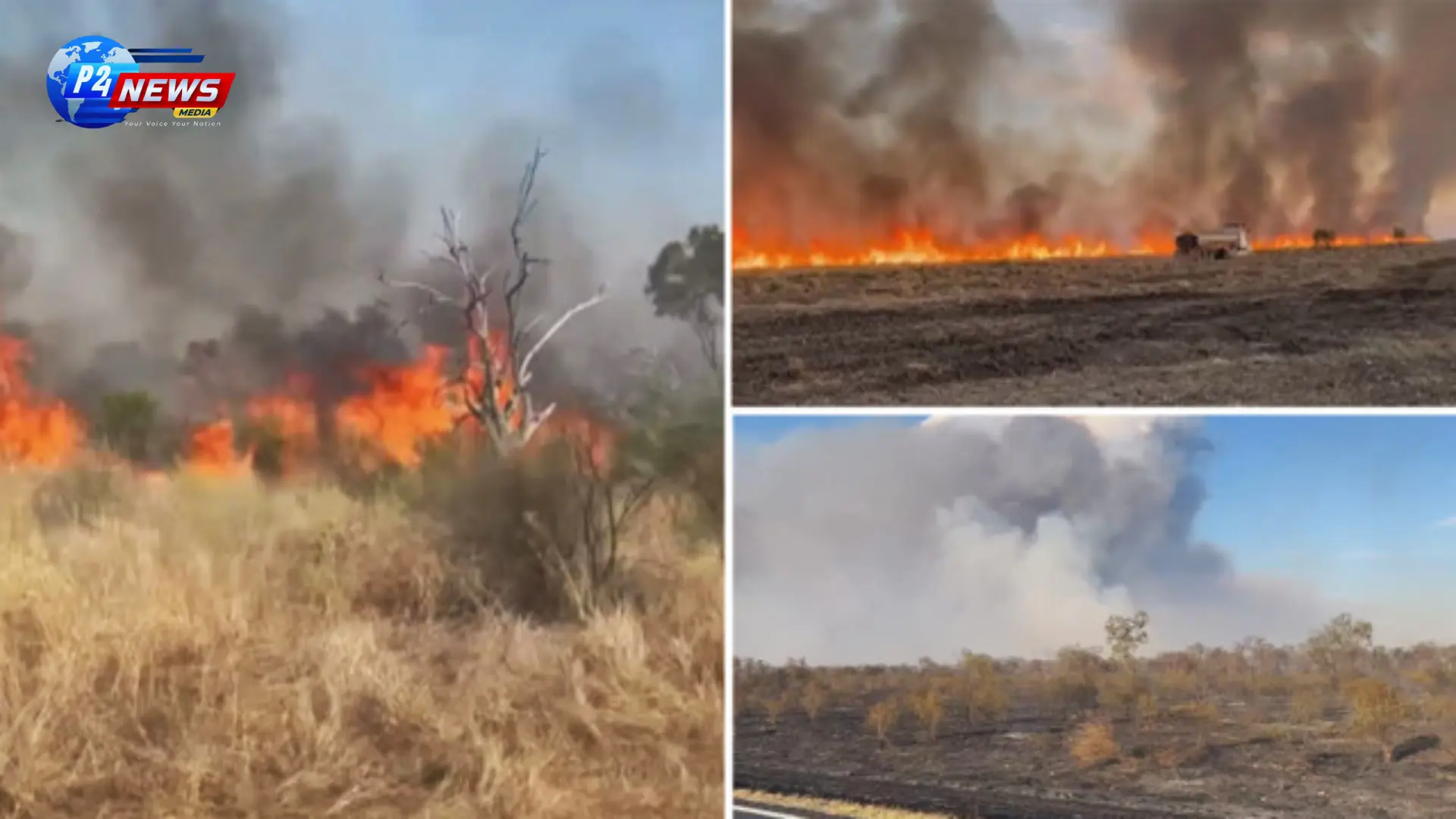 'Residents of Dirranbandi in Queensland Evacuated: Bushfire Threats Loom as Temperatures Soar