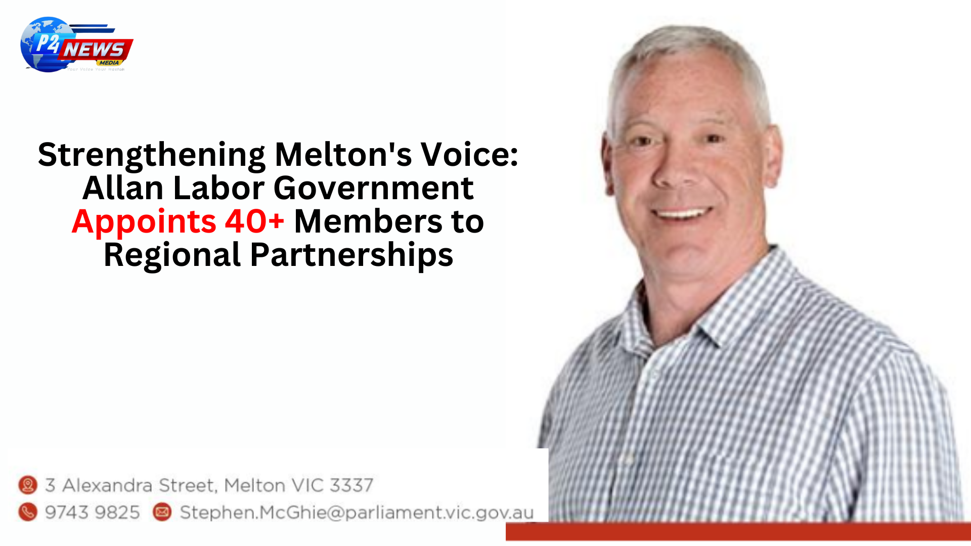 Strengthening Melton's Representation: Allan Labor Government Appoints 40+ Leaders for Regional Partnerships