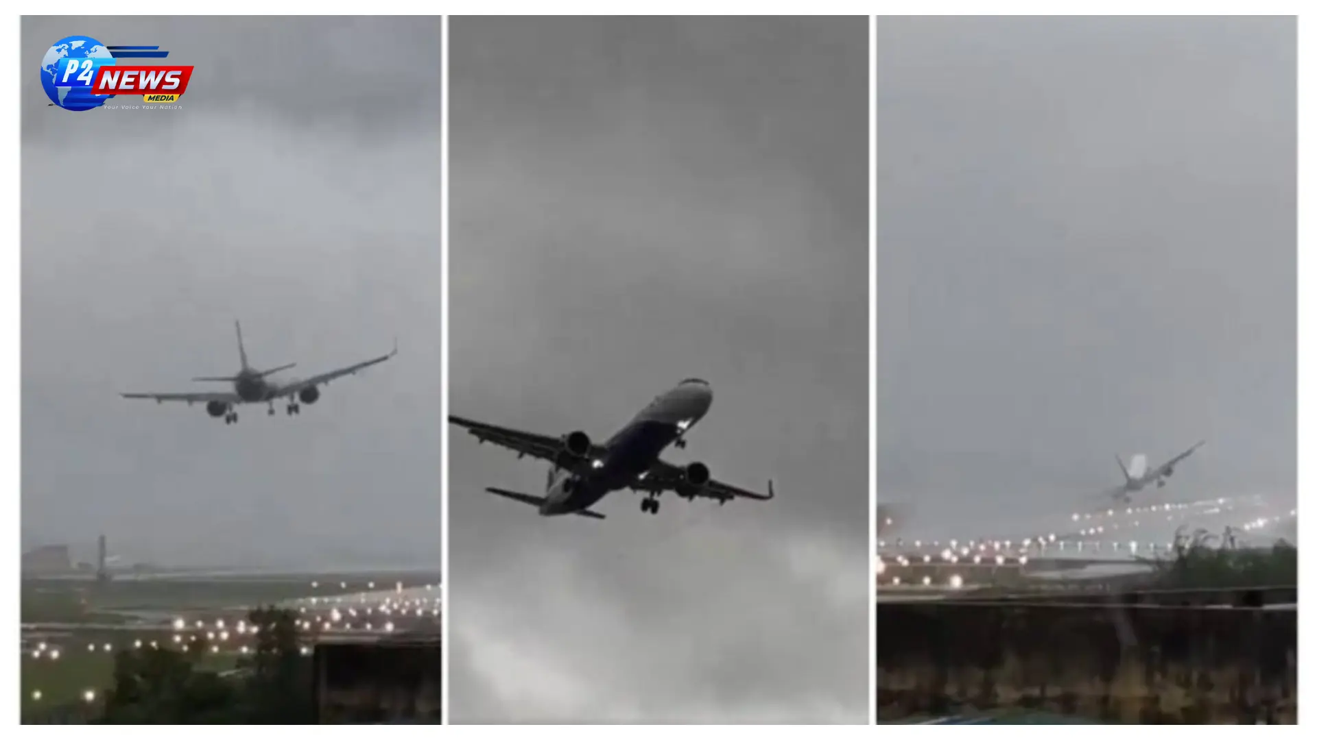 Cyclone Fengal: IndiGo Flight Faces Harrowing Landing Challenge in Chennai; Watch the Viral Clip