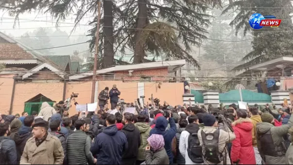 "Voices of Change: Tensions Rise in J&K as CM's Son Joins Protests Against Reservation Policy"