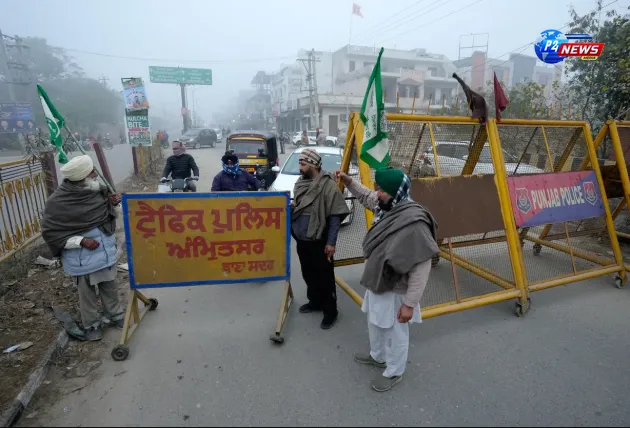 Punjab's Farmers Strike Back: Major Road Blockades Disrupt Traffic Across the State